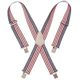 6 each: Custom Leathercraft Suspenders (110USA-CS)