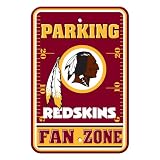 NFL Washington Redskins Plastic Parking Sign