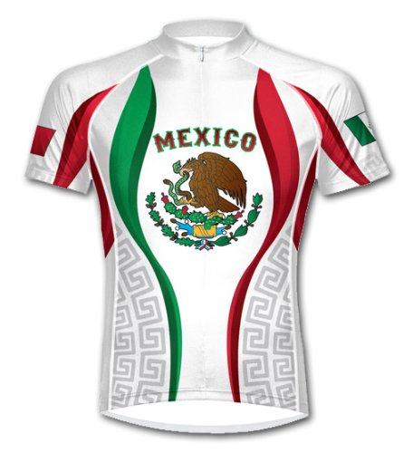Mexico Cycling Jersey by Primal Wear Men s Short Sleeve 4XL Limited Edition - Streetvzsdfsaertwqes