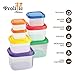 21 Day Fix Container Set by Prolific Kitchen - 7 Piece Portion Control Container Set - Color Coded Lids with Free Guide - BPA Free, Microwave Safe - Take The Guess Work Out of Dieting, Order Today!