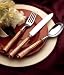 Amalfi 20pc Copper Plate Flatware