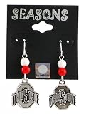 Ohio State Buckeyes Wire Logo Earrings