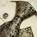 Brown pattern designer mens ties holiday gifts fashion silk necktie cufflinks Hanky set H5103