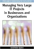 Managing Very Large It Projects in Businesses and Organizations