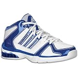  : adidas Women's Fathom Basketball Shoe,White/Royal/Silver,5 M US