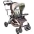 Mia Moda Compagno Stand-on Tandem Stroller