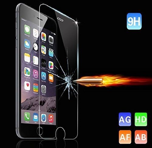 Iphone 4 4S Glass Screen Protector - [Tempered Glass] World¡¯s Thinnest Ballistics Glass, 99% Touch-screen Accurate, Round Edge [0.26mm] Ultra-clear Casings Glass Screen Protecto