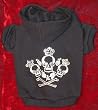 Crowned Crossbones Hoodie Sweatshirt Sweater Black Small