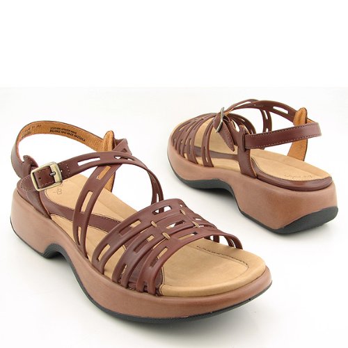 DANSKO Lorelei New Sandals Slides Brown Womens