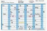 Mark-it Perpetual Year Planner Laminated with Repositionable Date Strips W900xH600mm Ref PYP