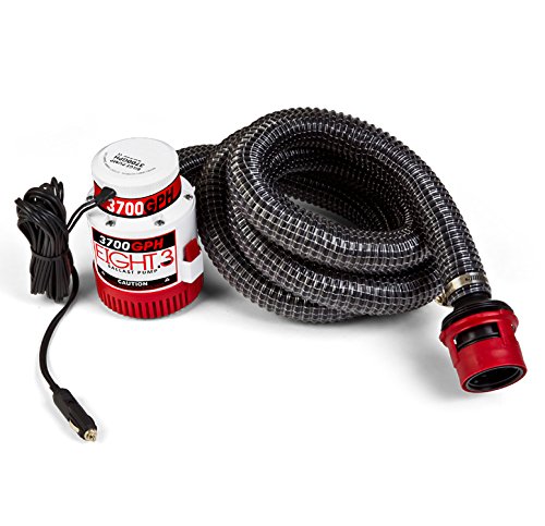 Eight.3 Sub Pump 3700GPH 12V 20AMP Fuse Ballast Pump