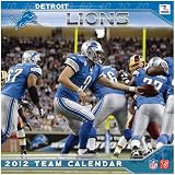 Turner Detroit Lions 2012 12 x12 Wall Calendar