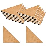 陶器製ジョイントタイル ガーデンジョイントパネル デッキパネル 〔三角形12枚セット〕 テラコッタ