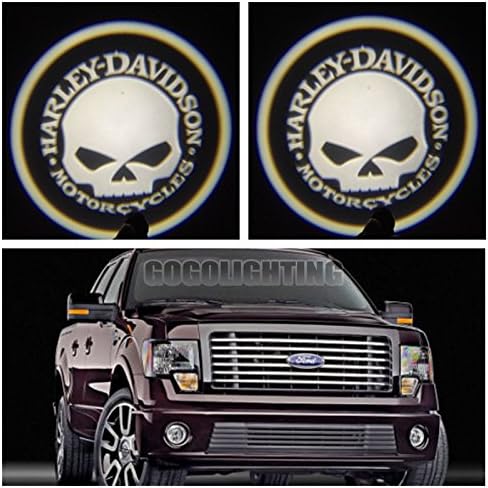 Gogolighting LED Car Door Laser Projector Ghost Shadow Step Light Logo FOR SKULL