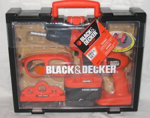 Black and Decker Junior Drill Set (Hang Tag)