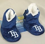 Tampa Bay Rays MLB Baby High Boot Slippers