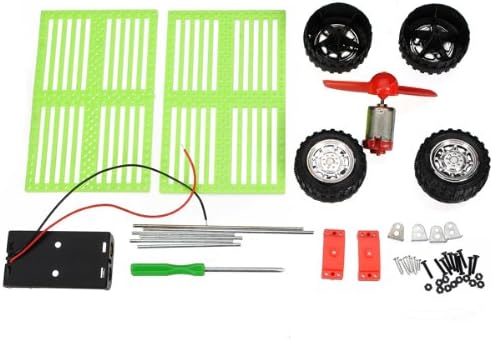 Panel Car Wind Handmade Assembly Creative Technology Puzzle Kit