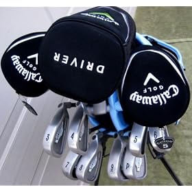 Ladies Callaway Complete Golf Set Clubs Womens Drivers, Woods, Irons, Putter, Bag Graphite Shafts $2500 Retail