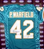Paul Warfield Autographed/Hand Signed Football Jersey (Miami Dolphins) JSA