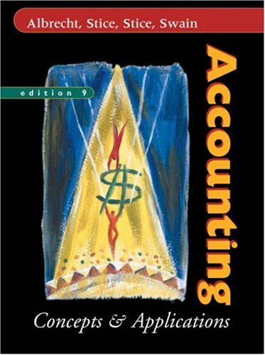 Accounting: Concepts and Applications (Concepts & Applications)