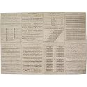 Music Theory Principles of Music Antique Italian Music Theory on Decoupage ~ Gift Wrap Paper 20 X 28"