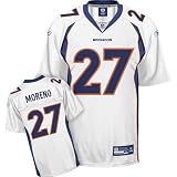 Reebok Knowshon Moreno Denver Broncos Replica Jersey - White (XX-Large)
