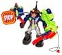 Rescue Heroes Willy Stop Police Officer Dual Tool Team with Stop Sign & Cuff Launcher