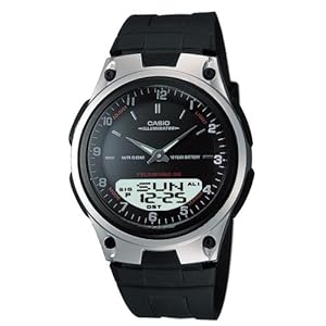 Casio Men's AW80-1AV Forester Ana-Digi Databank 10-Year Battery Watch (Watch)