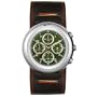 Nike Men's WA0032-213 Oregon Series Chronograph Black Leather Watch