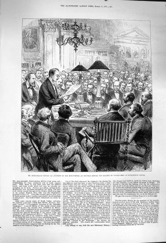1877 Schliemann Mycenae Burlington House Antiquaries