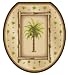 Toilet Tattoos Bahamas Breeze Decorative Applique for Toilet Lid