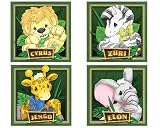 Zootles Wall Art Impressions Set of 4