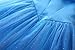 Pettigirl Girls Princess Dress Blue Butterflies Queen Costume Big Size 3-9 Year