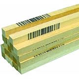 Midwest Products 4066 Micro-Cut Quality Basswood Strip Bundle, 0.25 x 0.25 x 24 Inch