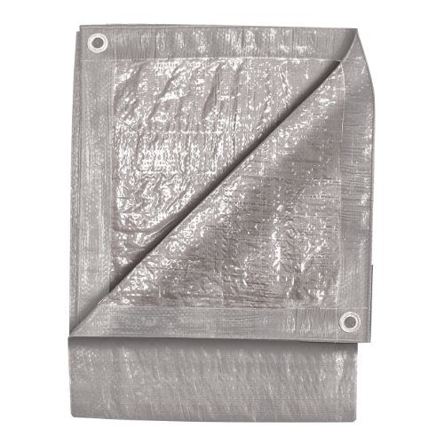 TEKTON 6330 12-Foot by 16-Foot Silver Tarp