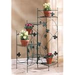 Metal Plant Stand With Six Shelves