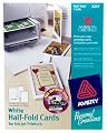 Avery/American Greetings Half Fold Blank Cards