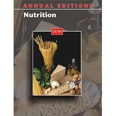 Annual Editions: Nutrition 03/04