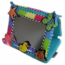 Amazing Baby Developmental Crib Mirror AB49609 Rainbow Designs