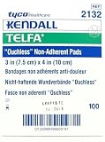 Kendall Telfa Non-Adherent Sterile Pads (3x4) (Box of 100)