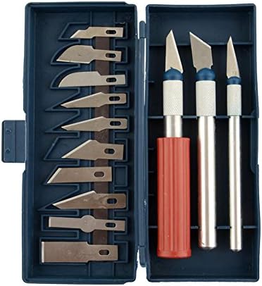 Gethome Hobby Knife Kit 13 PCS Set Art Craft Tool Precision Knife Set