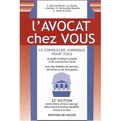 L'avocat chez vous. 22�me �dition