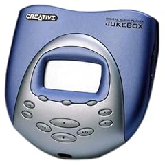 Creative Jukebox 6GB tragbarer MP3-Player blau