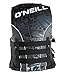 O'Neill Wake Waterski Men's Superlite USCG Vest (Blk/Met/Blk, Large)