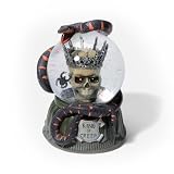 Department 56 Skull With Snake Waterglobe