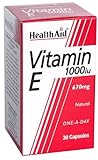 HealthAid Vitamin E 1000iu - 30 Capsules