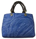 Bottega Veneta Ocean Canvas Striped Swirl Extra Large Tote 190252/VEHG1/4863