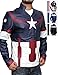 America Favorite Blue Captain Jacket - Super Jacket in Soldier Style