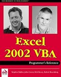 Excel 2002 VBA Programmer's Reference