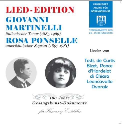 CD-Charts  Search : Giovanni Martinelli & Rosa Ponselle, Historical Recordings from 1946-51